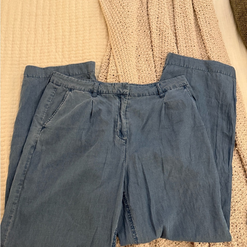 J Crew Soft Blue Pants